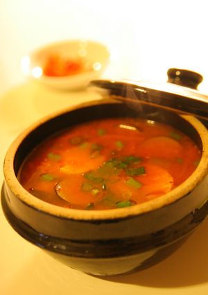 韓国料理☆キムチチゲ-レシピのメイン写真