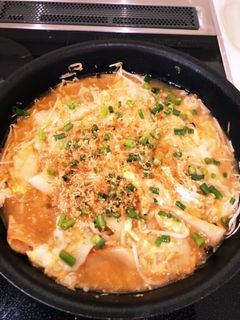 チャルメラスープで雑炊-レシピのメイン写真