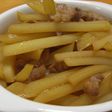 シャキッホクッ!じゃがいもと豚の甘辛~♬