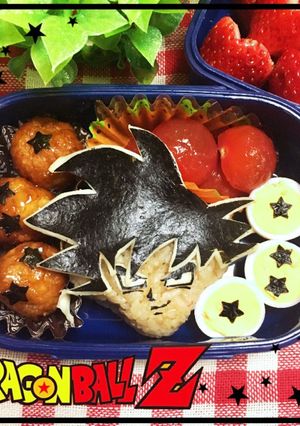 キャラ弁　ドラゴンボール　悟空-レシピのメイン写真