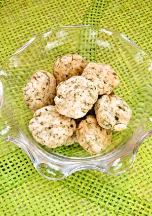 ☺簡単おつまみ♪青海苔入りプチクッキー☺-レシピのメイン写真