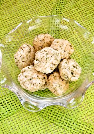 ☺簡単おつまみ♪青海苔入りプチクッキー☺-レシピのメイン写真