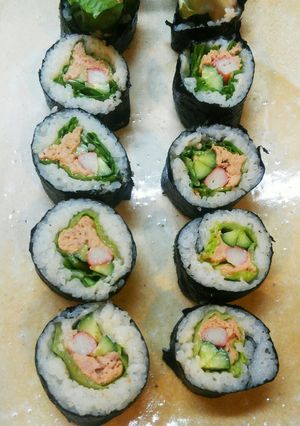 サラダ巻き　検索1位ありがとうございます-レシピのメイン写真