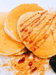 HMと白玉粉で簡単!もちもちパンケーキ-レシピのメイン写真