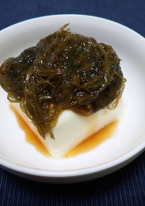 モズク豆腐-レシピのメイン写真