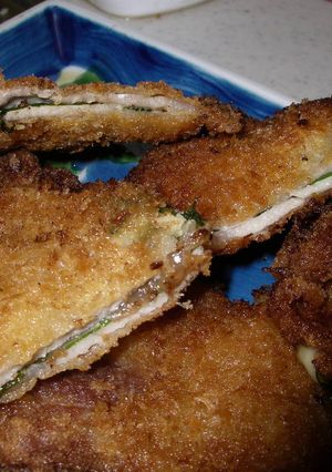 豚カツinしそ梅・チーズ♪-レシピのメイン写真