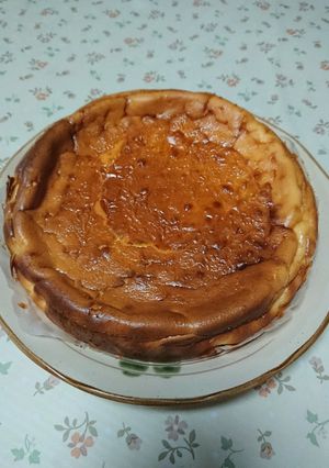 ミキサーで混ぜて焼くだけのチーズケーキ！-レシピのメイン写真