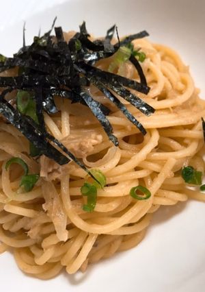玉ねぎとツナの和風パスタ-レシピのメイン写真