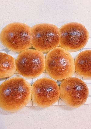 食事にも合う基本の丸パン！12個分-レシピのメイン写真