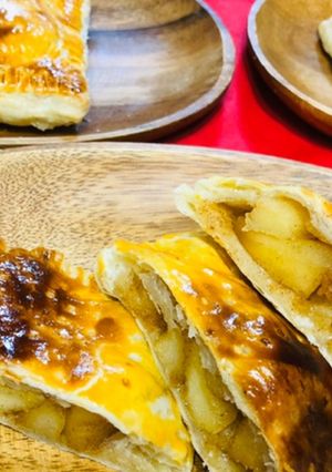 子供と作る✨食べ応え大アップルパイ✨-レシピのメイン写真