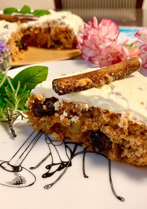ヘルシー絶品！たっぷりキャロットケーキ-レシピのメイン写真