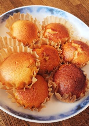 ホットケーキミックスのマフィン甘さ控えめ-レシピのメイン写真
