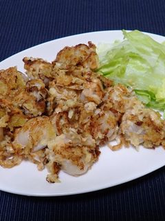 ホタテ稚貝のパン粉焼き-レシピのメイン写真