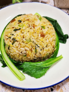 余ったご飯で!簡単★江戸菜チャーハン-レシピのメイン写真