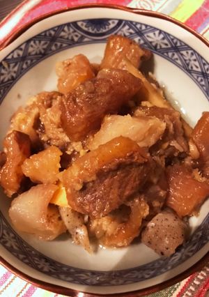 (改良版)簡単！炊飯器で牛すじ煮込み-レシピのメイン写真