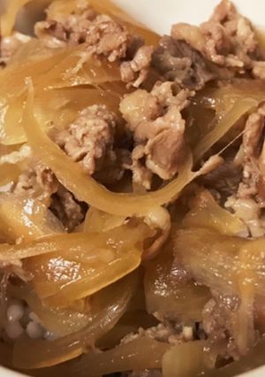 牛丼-レシピのメイン写真