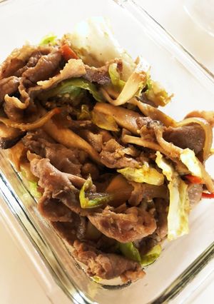 さっぱりコクうま！ごま香味肉野菜炒め-レシピのメイン写真