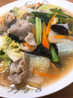 江戸菜入りのシャキシャキ♪八宝菜-レシピのメイン写真
