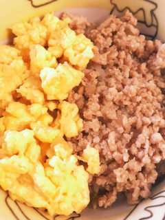 そぼろごはん-レシピのメイン写真