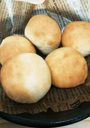 初心者でも！基本の手ごね丸パン！-レシピのメイン写真