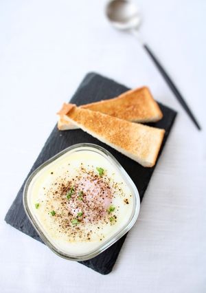 朝食におススメ【エッグスラット】-レシピのメイン写真