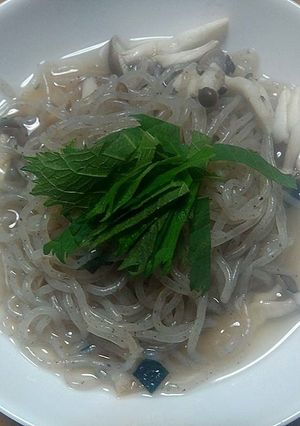 青じそ風味コンニャク麺-レシピのメイン写真