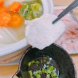 柔らか鶏胸肉のしゃぶしゃぶ