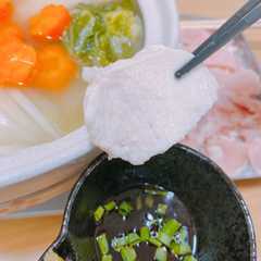 รูปของ 柔らか鶏胸肉のしゃぶしゃぶ