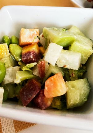 冷凍野菜のゴリゴリサラダ-レシピのメイン写真