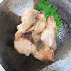 รูปของ お弁当に☆お刺身の残りの竜田揚げ