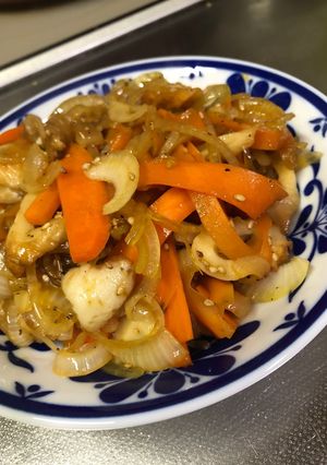 にんじんと玉ねぎのきんぴら-レシピのメイン写真