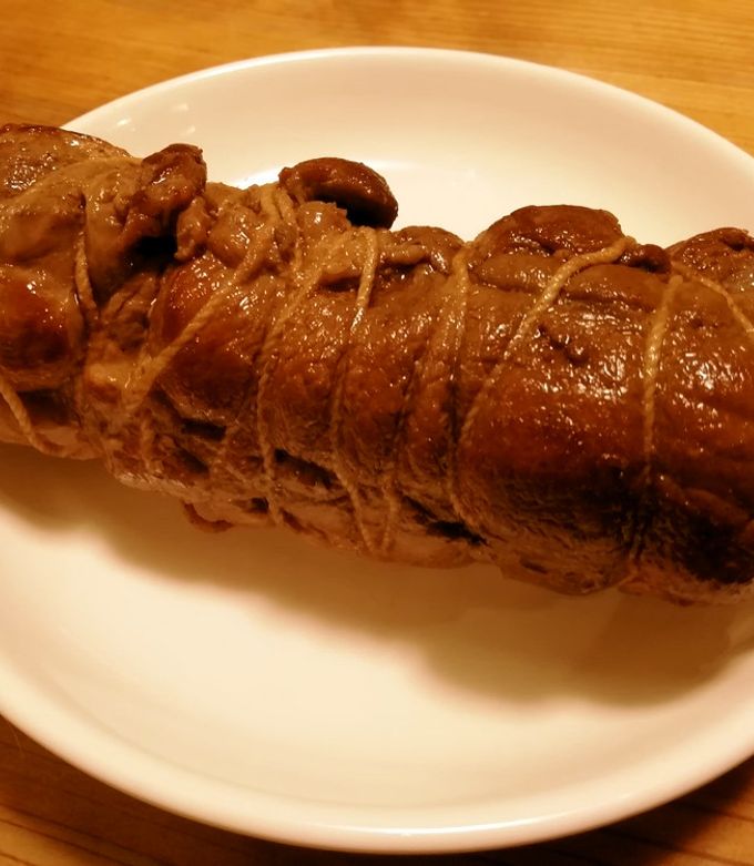 ビールのお供に「イノシシ焼豚」-レシピのメイン写真