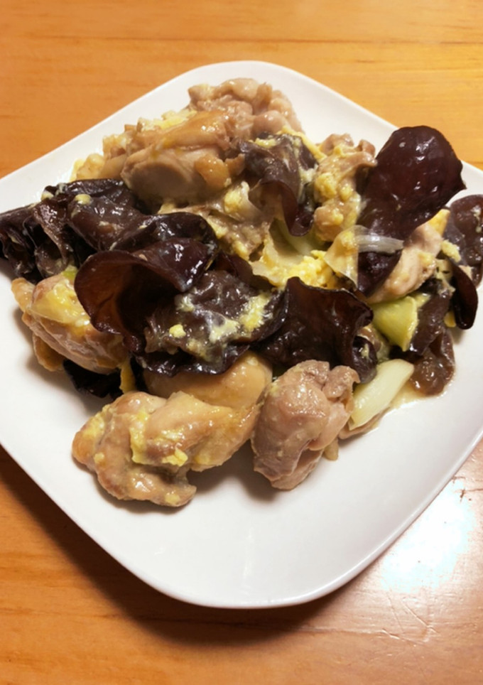 鶏肉と木耳の中華炒め-レシピのメイン写真