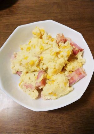 レンジでしっとりポテトサラダ✩.*˚-レシピのメイン写真