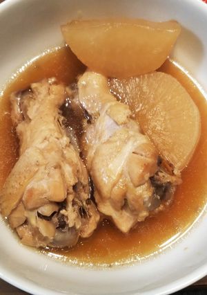 簡単！手羽大根(圧力鍋)-レシピのメイン写真