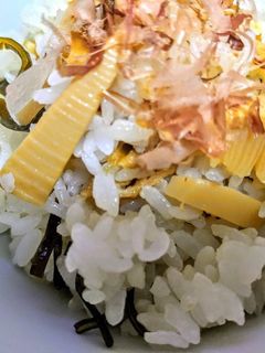 筍と昆布の混ぜご飯-レシピのメイン写真