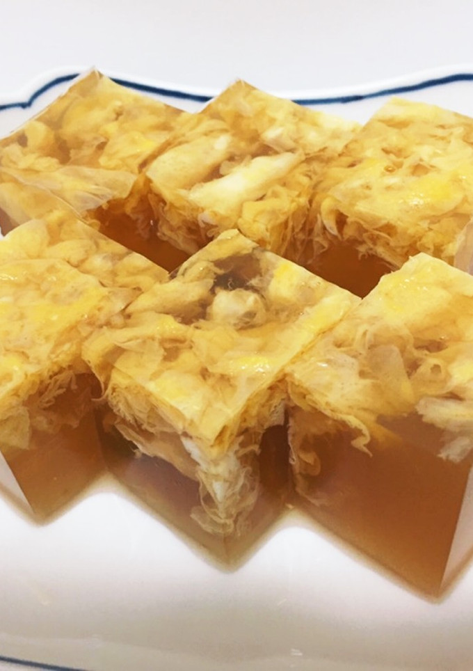 角天 （卵寒天）-レシピのメイン写真