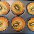 キウイとリンゴのマフィン