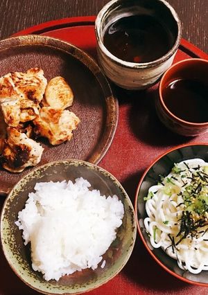 塩麹鶏肉定食-レシピのメイン写真