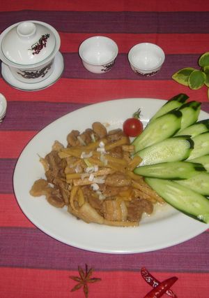 豚肉とたけのこのニョクマム風味-レシピのメイン写真