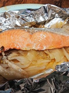 (1人160円)鮭のホイル焼き-レシピのメイン写真