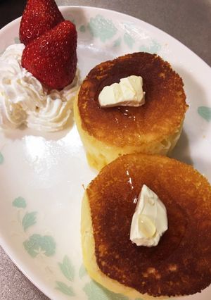 フワフワパンケーキ-レシピのメイン写真