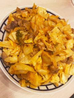 豚とキャベツのキムチマヨ炒め-レシピのメイン写真