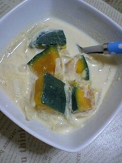簡単!豆乳かぼちゃスープ-レシピのメイン写真