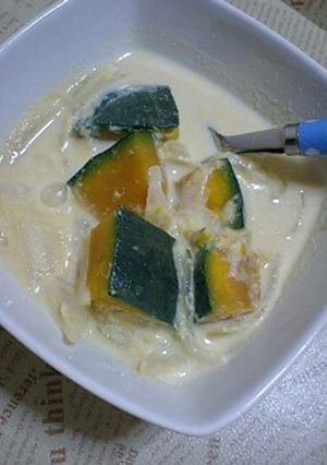 簡単！豆乳かぼちゃスープ-レシピのメイン写真