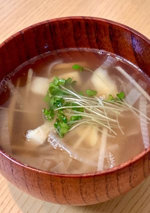 たけのこと玉ねぎの生姜スープ-レシピのメイン写真