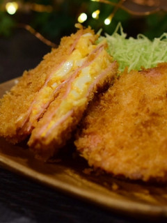 【パパの覚書】極上チーズ卵入りハムカツ-レシピのメイン写真