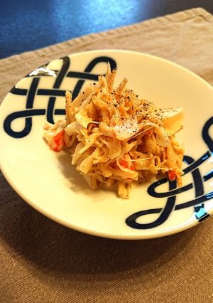 マヨしょうゆ酢の新玉ねぎサラダ-レシピのメイン写真
