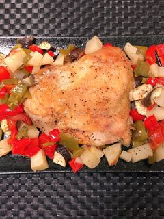 チキンと野菜のオーブン焼き-レシピのメイン写真