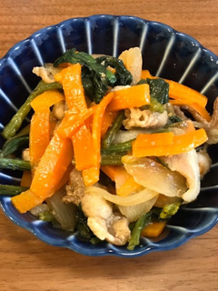 豚肉と野菜のポン酢砂糖炒め・お子様にも-レシピのメイン写真